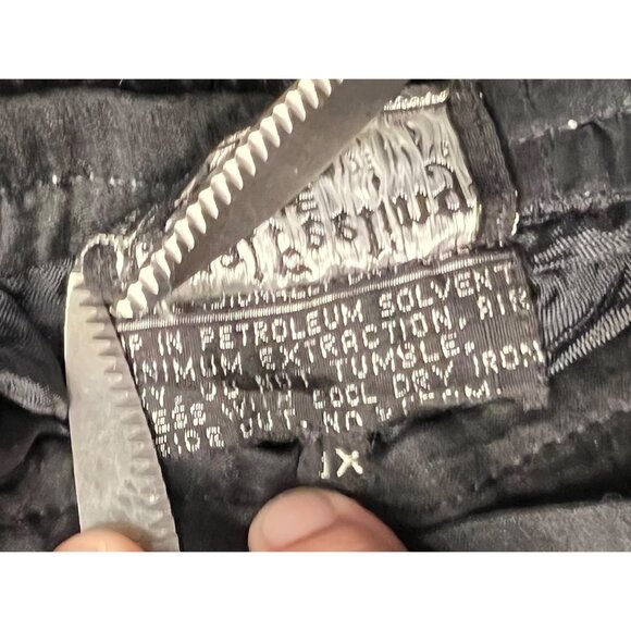 Black Fully Sequin Pencil Skirt 1X Elegant Partywear Midi Silk Loose Elastic - Picture 12 of 16